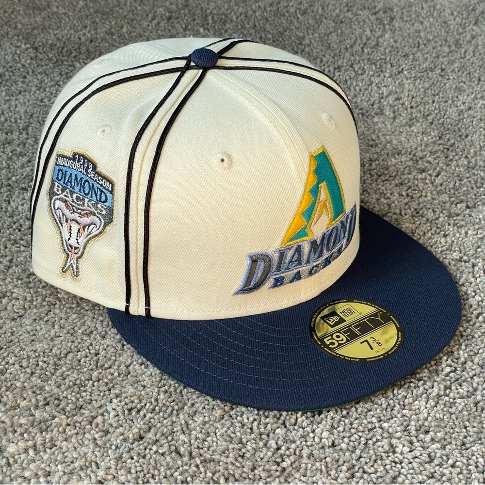Myfitteds New Era Arizona Diamondbacks Fitted Hat Demon Slayer Iguro Size 7 3/8